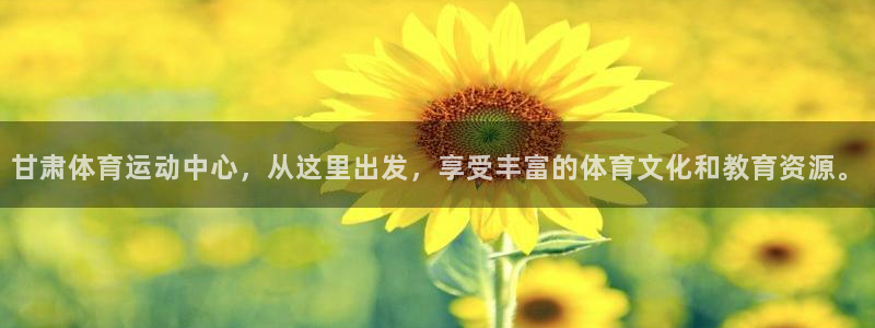 3377体育官方正版app科技：甘肃体育运动中心，从这里出发